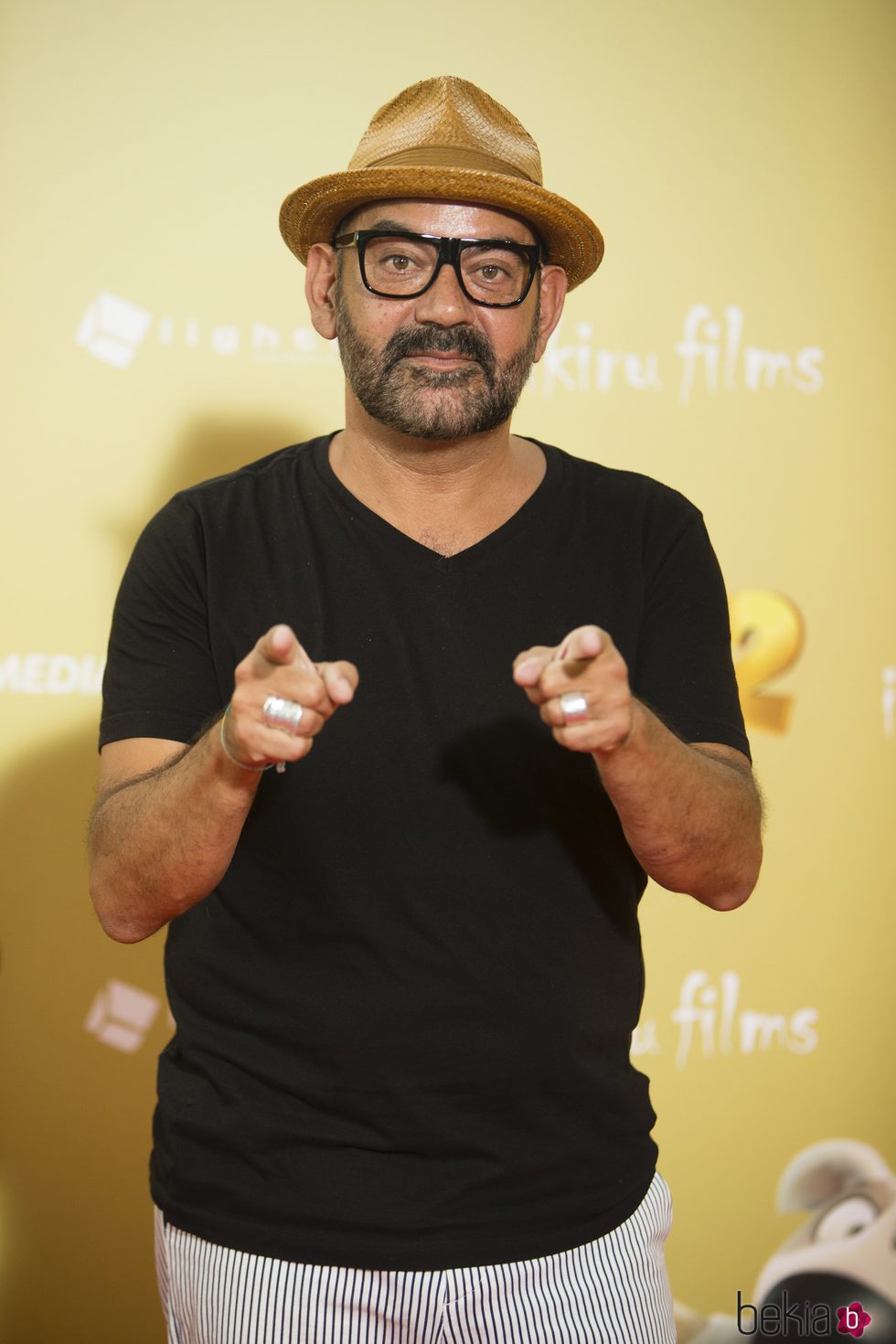 José Corbacho en el estreno de 'Tadeo Jones 2'