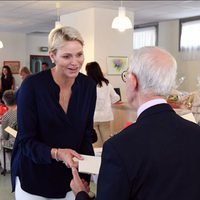 Charlene de Mónaco visita la Fundación Hector Otto