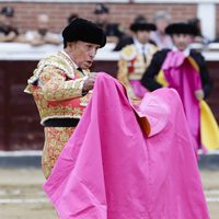 José Ortega Cano en su última corrida de toros antes de cortarse la coleta