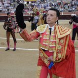 El paseíllo de José Ortega Cano antes de su última corrida de toros