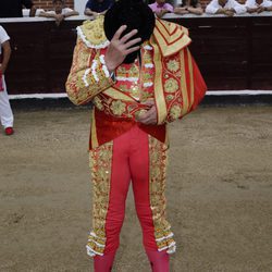 José Ortega Cano muy concentrado antes de su última corrida de toros