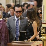 José Ortega Cano en el funeral de Dámaso González