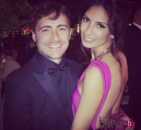 Pablo Nieto junto a su novia, Jennifer Palacios