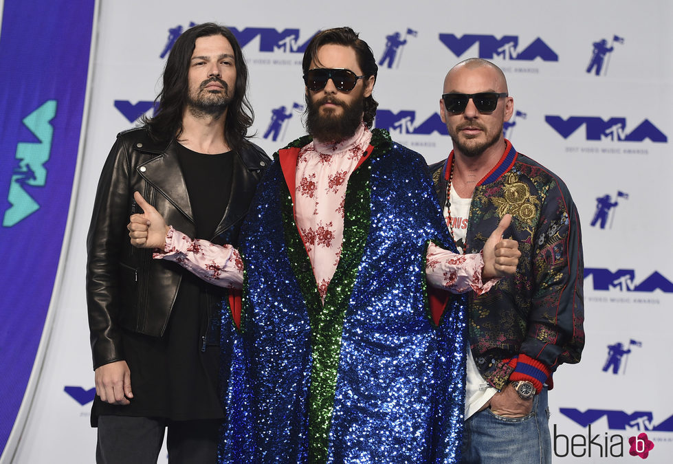 Jared Leto y su banda Thirty Seconds to Mars en los MTV VMA 2017