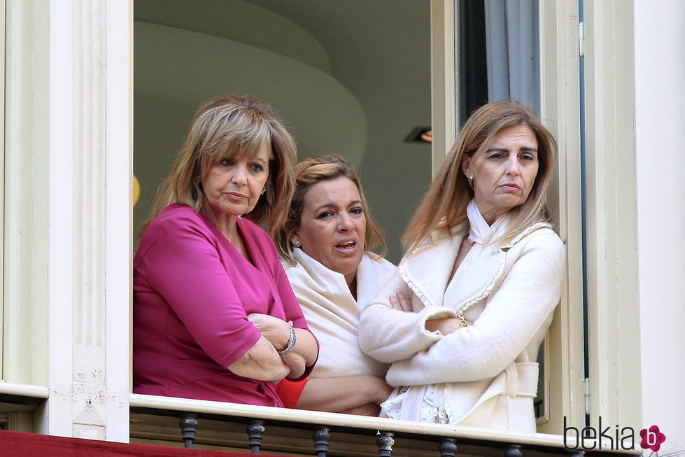 María Teresa Campos, Carmen Borrego y Araceli Campos