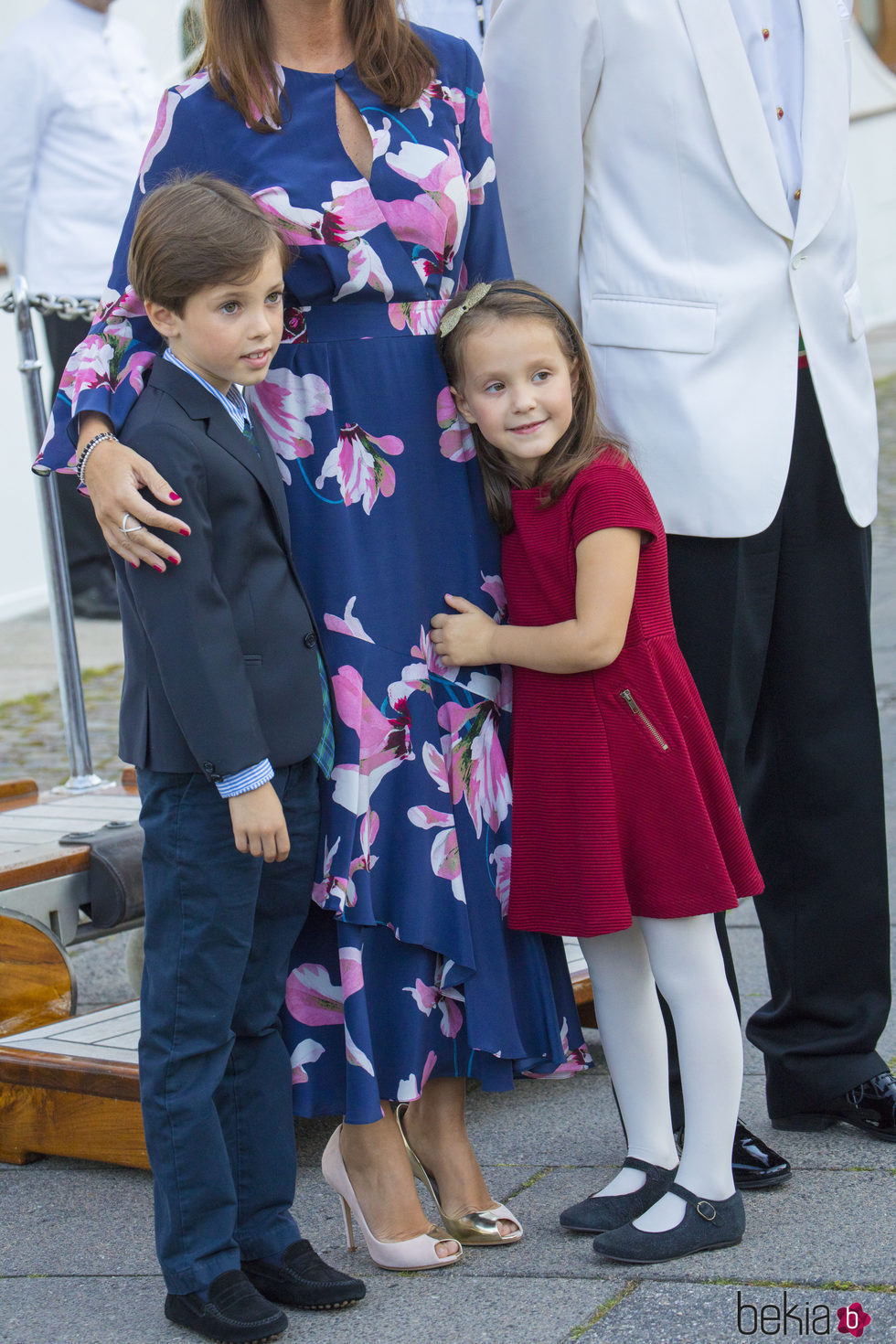 Enrique y Athena de Dinamarca en el 18 cumpleaños de Nicolás de Dinamarca