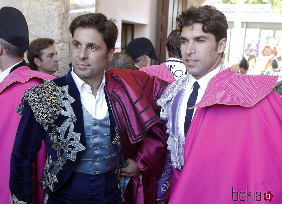 Fran Rivera y Cayteano Rivera en la 61 corrida Goyesca de Ronda