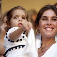 Lourdes Montes y su hija Carmen en la 61 edición de la corrida Goyesca de Ronda