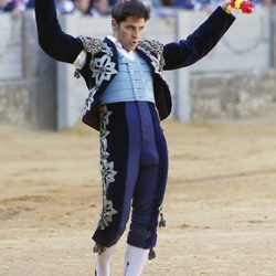 Fran Rivera con banderillas en la 61 edición de la corrida Goyesca de Ronda