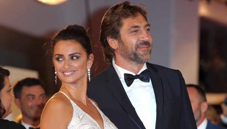 Javier Bardem y Penélope Cruz en el Festival de Venecia 2017