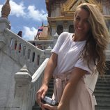 Yoli Claramonte ('GH15') disfrutando de su luna de miel en Bangkok