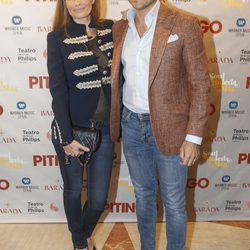 Olivia de Borbón y Julián Porras en la presentación de Pitingo 'Sol, bulería y más'