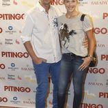 Álex Adrover y Patricia Montero en la presentación de Pitingo 'Sol, bulería y más'