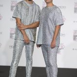 Pepino Marino y Crawford en la Fashion's Night Out 2017