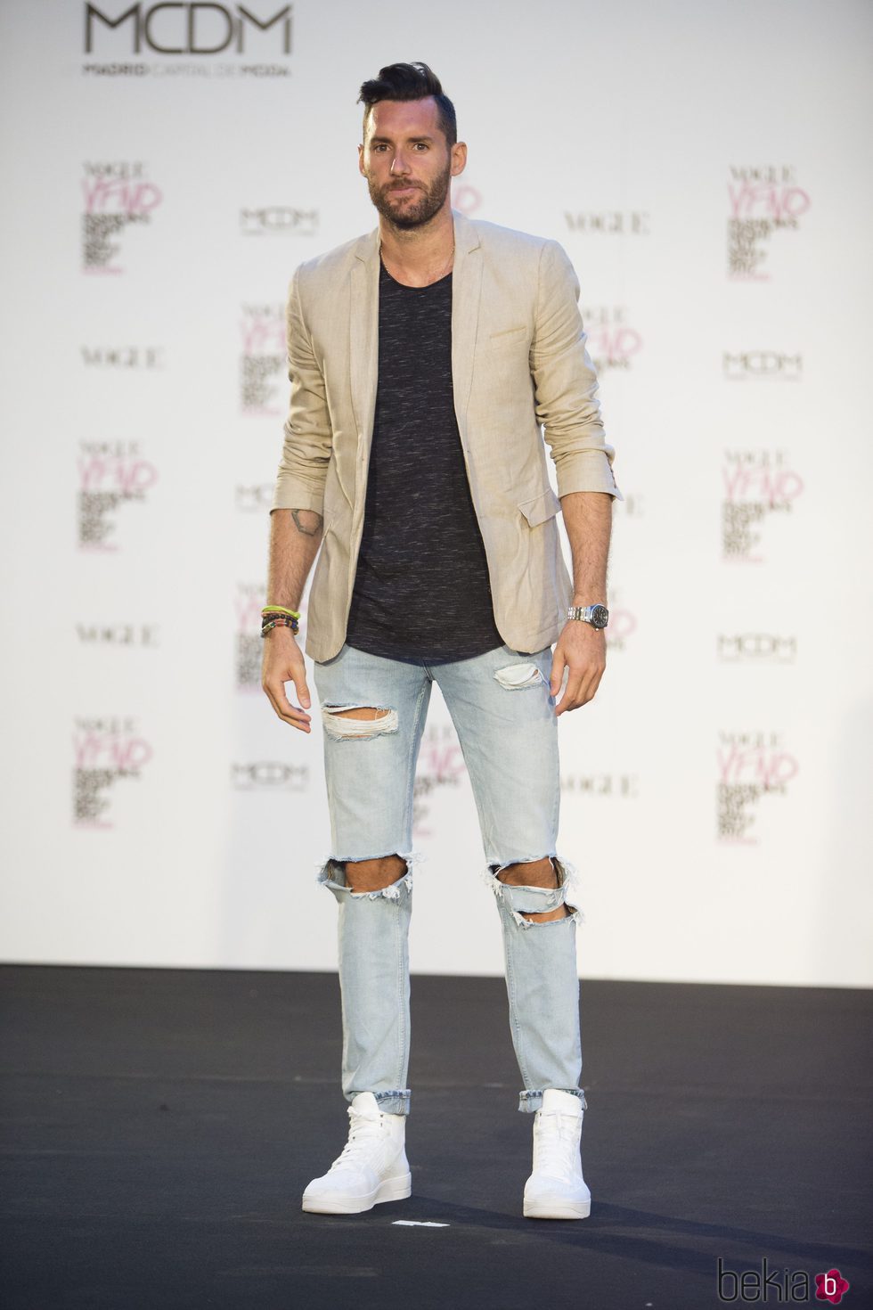 Rudy Fernández en la Fashion's Night Out 2017