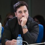 David Bustamante muy triste