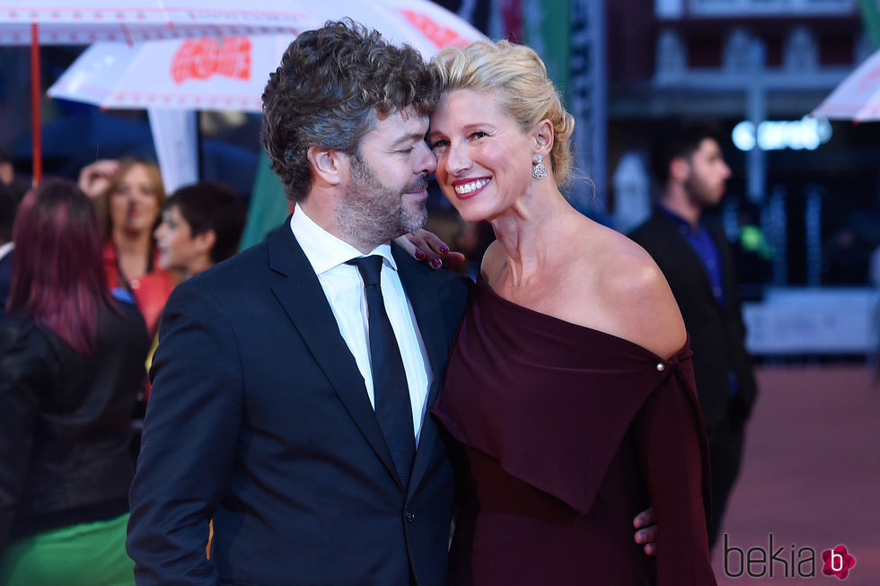 Anne Igartiburu y Pablo Heras-Casado, muy enamorados en la gala de clausura del FesTVal de Vitoria 2017