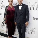 Ricard Sales y su pareja en la fiesta del 40 cumpleaños de Paula Echevarría