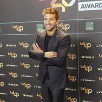 Pablo Alborán en la cena de los nominados a los Premios 40 Pricipales 2017