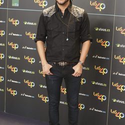 Manuel Carrasco en la cena de los nominados a los Premios 40 Pricipales 2017