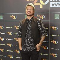 Dani Martín en la cena de los nominados a los Premios 40 Pricipales 2017