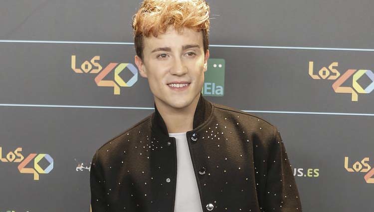 Carlos Marco en la cena de los nominados a los Premios 40 Pricipales 2017