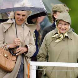 La Reina Isabel y Camilla Parker Bowles