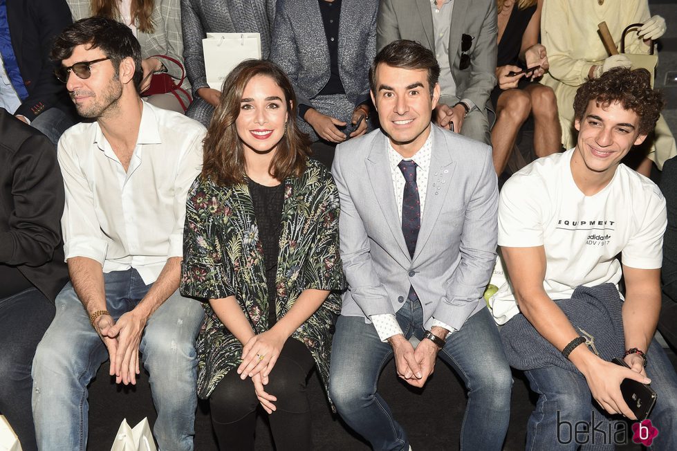 Daniel Muriel en el desfile de García Madrid en la Madrid Fashion Week 2017