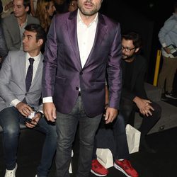 Daniel Guzmán en el desfile de García Madrid en la Madrid Fashion Week 2017