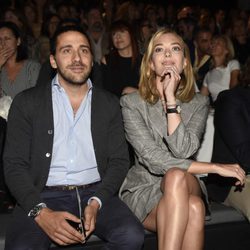 Marta Ortega y Carlos Torretta en el desfile de Roberto Torretta en la Madrid Fashion Week 2017