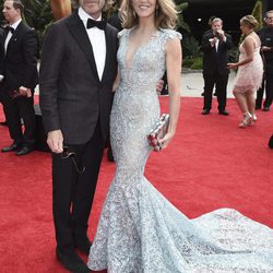 William H. Macy y Felicity Huffman en la alfombra roja de los Premios Emmy 2017