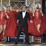 Stephen Colbert durante una de sus actuaciones en los Premios Emmy 2017