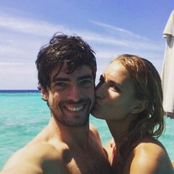 Alba Carrillo de vacaciones con su novio David Vallespín