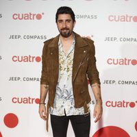 Álex Ubago en la fiesta de Cuatro para presentar la temporada 2017