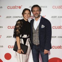 Cristina Alarcón y José Luis García Pérez en la fiesta de Cuatro para presentar la temporada 2017