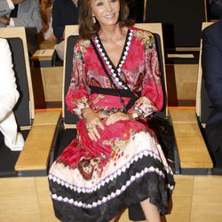 Isabel Preysler en la presentación del libro de Mario Vargas Llosa 'Conversación en Princeton'