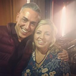 Carmen Borrego y Kiko Hernández haciéndo un selfie