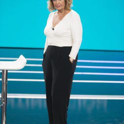 María Teresa Campos posa en 'El Debate de GH Revolution'