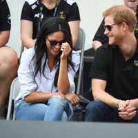 El Príncipe Harry y Meghan Markle, felices y enamorados