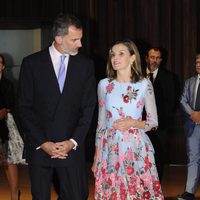 Los Reyes Felipe y Letizia en la inauguración del Palacio de Congresos de Palma