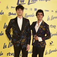 Javier Calvo y Javier Ambrossi en el estreno de 'la llamada'