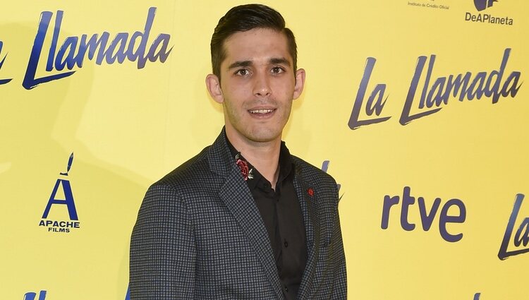 Víctor Elías en el estreno de la película 'La Llamada'