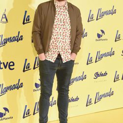 Manuel Burque en el estreno de la película 'La Llamada'