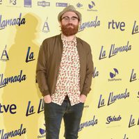 Manuel Burque en el estreno de la película 'La Llamada'