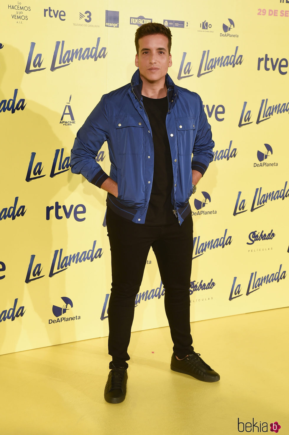 Xuso Jones en el estreno de la película 'La Llamada'