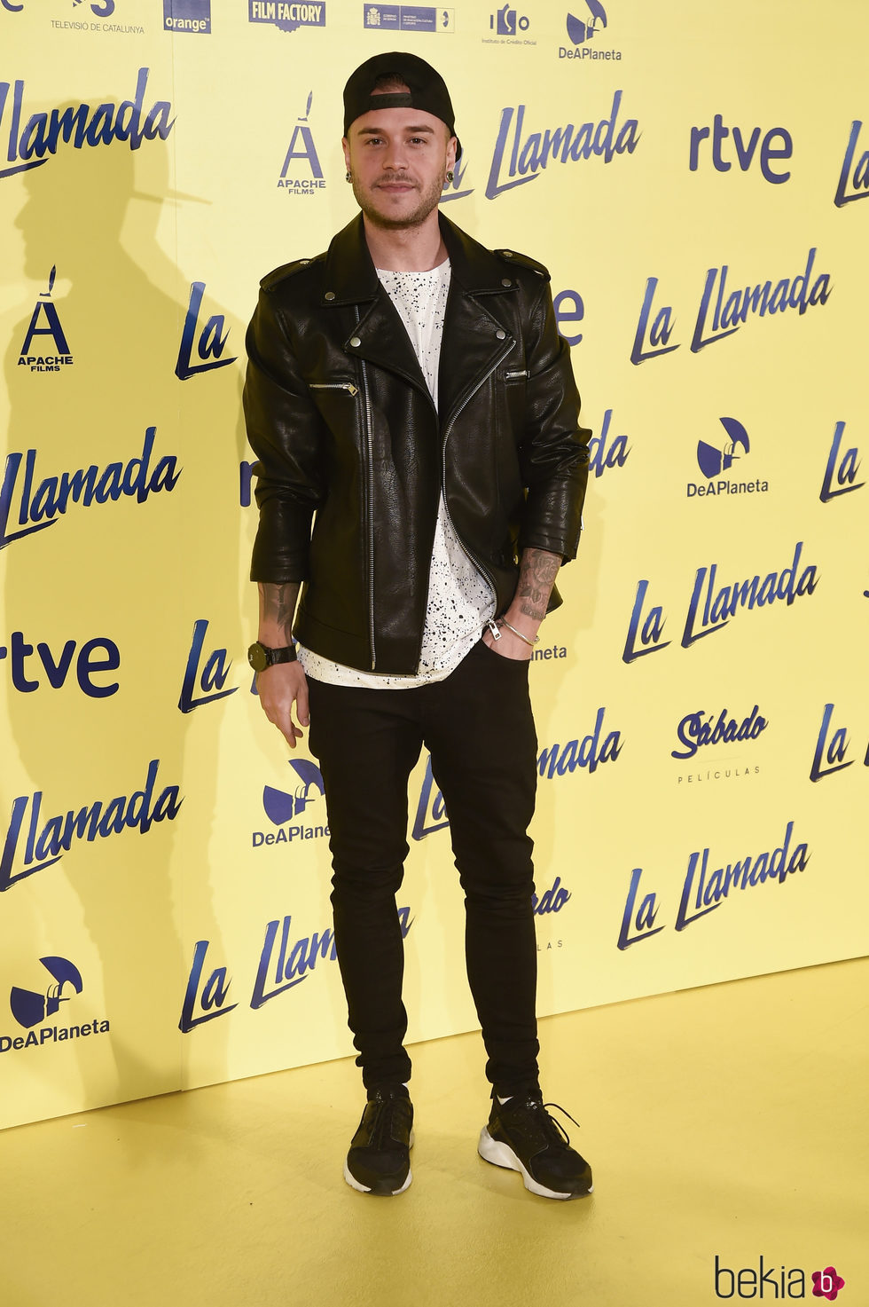 Adrián Rodríguez en el estreno de la película 'La Llamada'