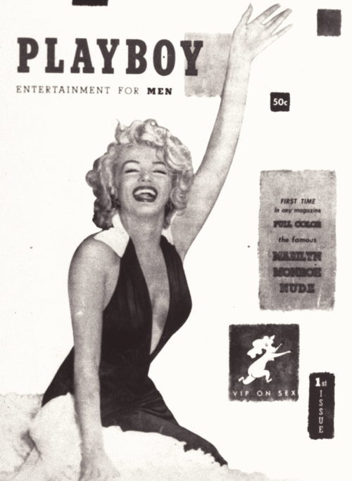 Marilyn Monroe en la portada de 'Playboy'