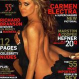 Carmen Electra en la portada de 'Playboy'