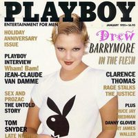 Drew Barrymore aparece en 'Playboy' en 1995