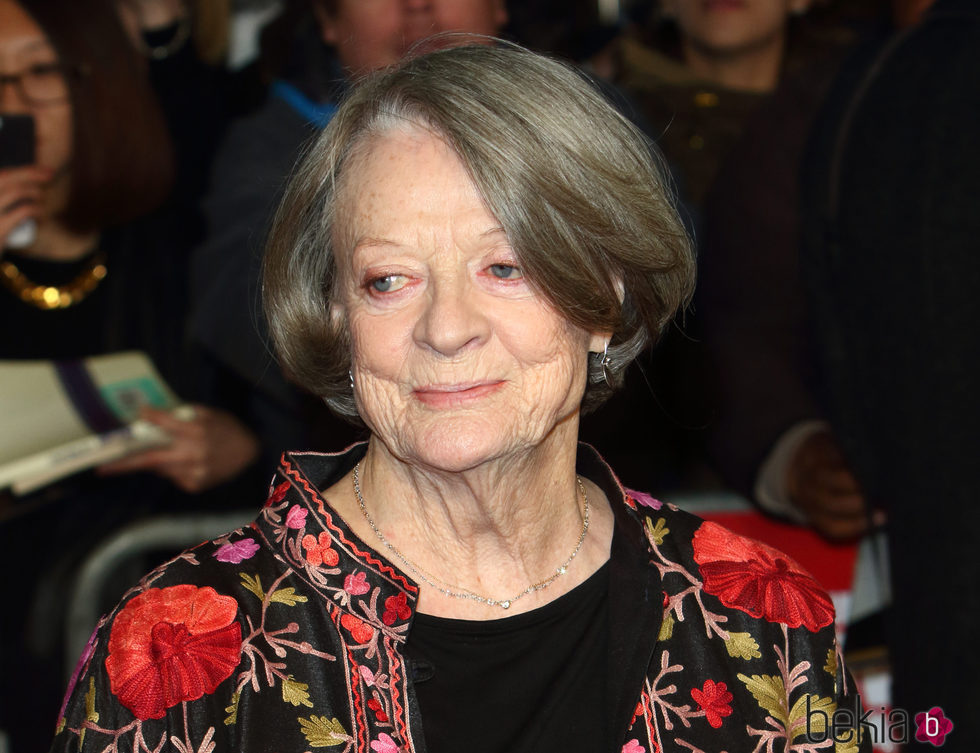 Maggie Smith en la gala 'The lady in the Van'